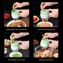 5 In 1 Handheld Hammer Electric Vegetable Cutter Set Mini Wireless Food Choppers Garlic Vegetable Chopper Slicer Machine