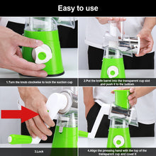 Tabletop Drum Grater | Manual Vegetable Cutter Slicer & Grater