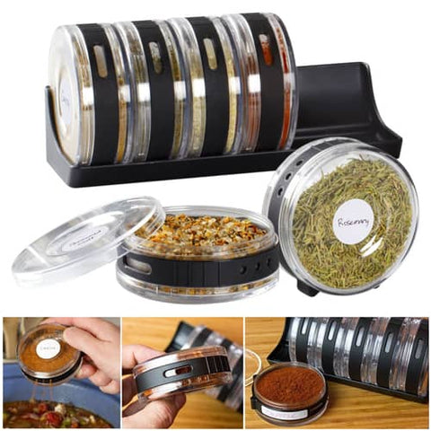 Spice Rack Set Kitchen Spice Jar, Rack Can Container