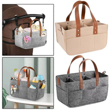 Foldable Baby Diaper Caddy Organizer – Portable Storage Basket