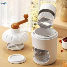 Portable Manual Ice Crusher Multi-function Hand Shaved Ice Machine Ice Chopper – ice Shaver Machine – Ice Crusher