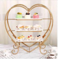 Multi-layer Fruit Plate Living Room Dried Fruit Snack Cake Dessert Display Stand Storage Rack